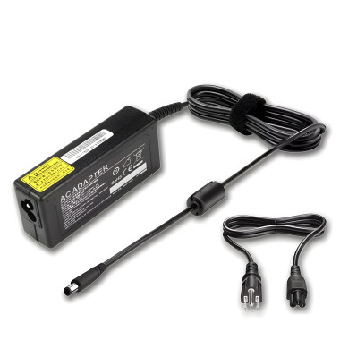 65W Replacement AC Power Adapter For HP Laptops, Desktop & All-In-One Computers, 7.4mm X 5.0mm