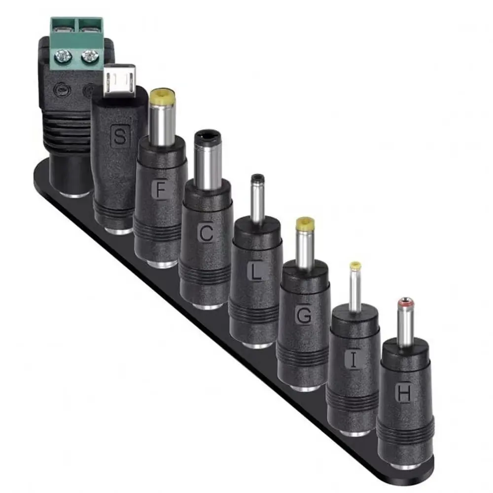 41W Universal AC DC Power Adapter 6V, 9V, 12V, 15V, 18V, 20V, 24V with 8 Tips - Image 2