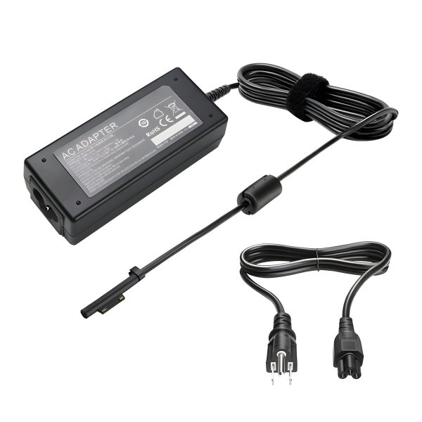 65W Replacement AC Adapter For Microsoft Surface Pro 3 4 5 6 7 7+ 8 9 X, (15V 4.0A) - Image 4