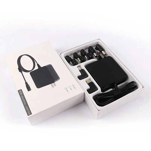 90W Universal Laptop Charger with 10 DC Connectors, Laptop/ Desktop/ All-In-One Power Supply - Image 6