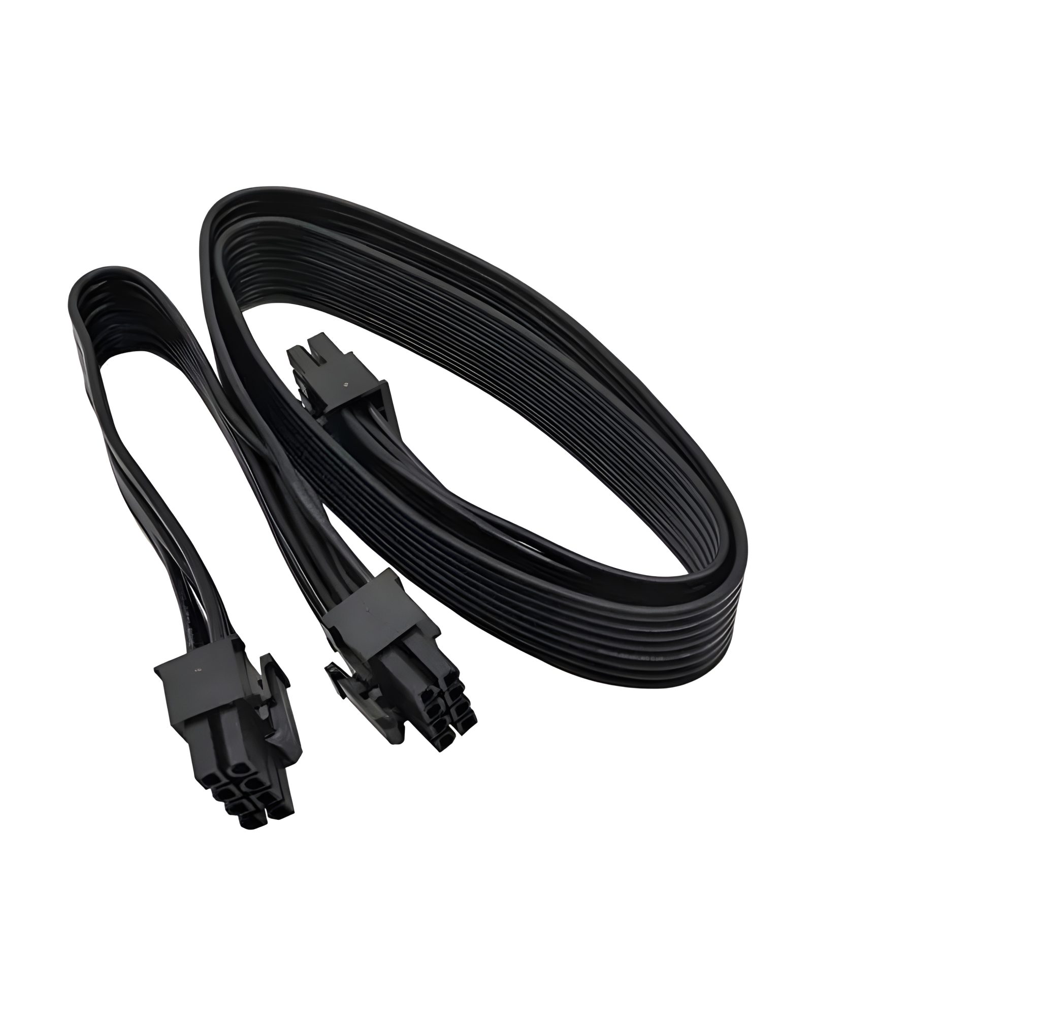 Modular Pin ATX CPU 8 Pin Male to Dual PCIe 8 Pin (6+2) Male Power Cable for ...