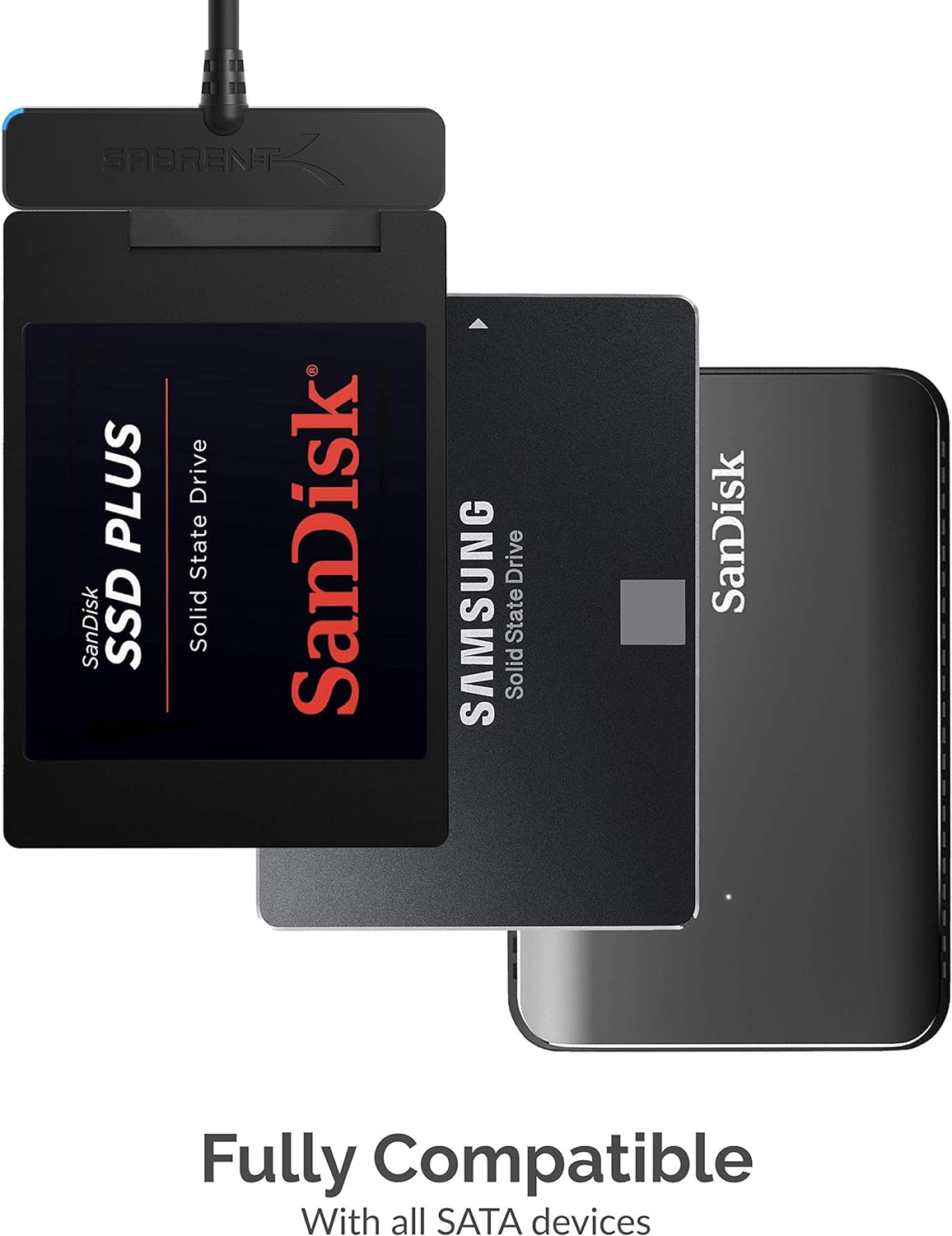 2.5″ SATA Hard Drive / SSD to USB3.0 Adapter - Image 3