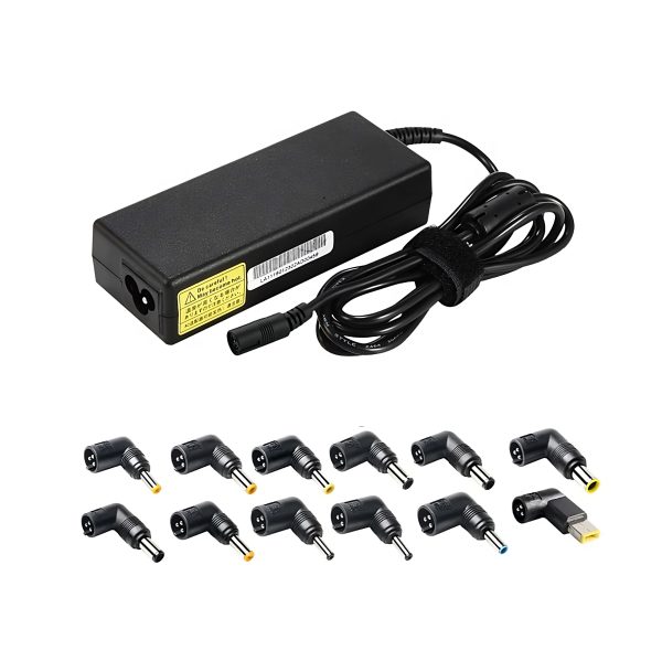 65W Universal AC Power Adapter with 12 DC Connectors, Laptop/ Desktop/ All-In-One Power Supply