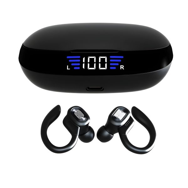 TWS VV2 BT5.0 Earphones Wireless LED Display Earbuds Wireless Bluetooth Headphone - Image 2