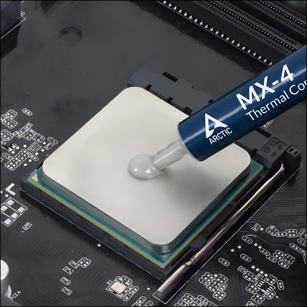 ARCTIC MX-4 (4 gram) – Premium Performance Thermal Paste for all Processors (CPU, GPU, PS4, XBOX), Very High Thermal Conductivity, Safe Application, Non-Conductive, Non-Capacitive, Long Durability, Thermal Paste Professional Compound - Image 2