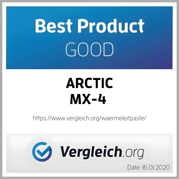 ARCTIC MX-4 (4 gram) – Premium Performance Thermal Paste for all Processors (CPU, GPU, PS4, XBOX), Very High Thermal Conductivity, Safe Application, Non-Conductive, Non-Capacitive, Long Durability, Thermal Paste Professional Compound - Image 5