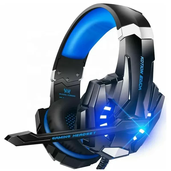 KOTION EACH G9000 Stereo Audifonos Gamer Headphones LED PC Wired Gaming Headset for PS4 PS5