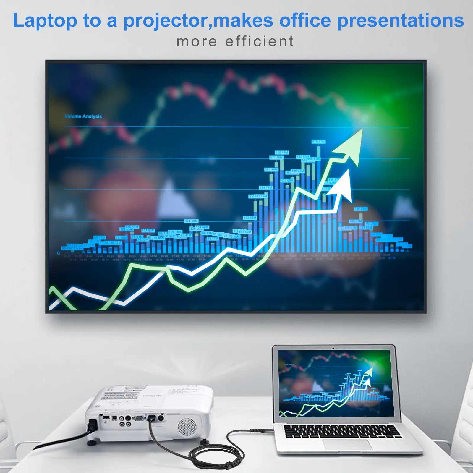 4K USB C to HDMI Cable Type C To HDMI Converter - Image 3