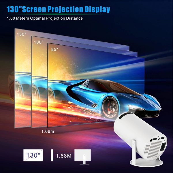 HY300 Pro Mini Portable Projector - Image 4