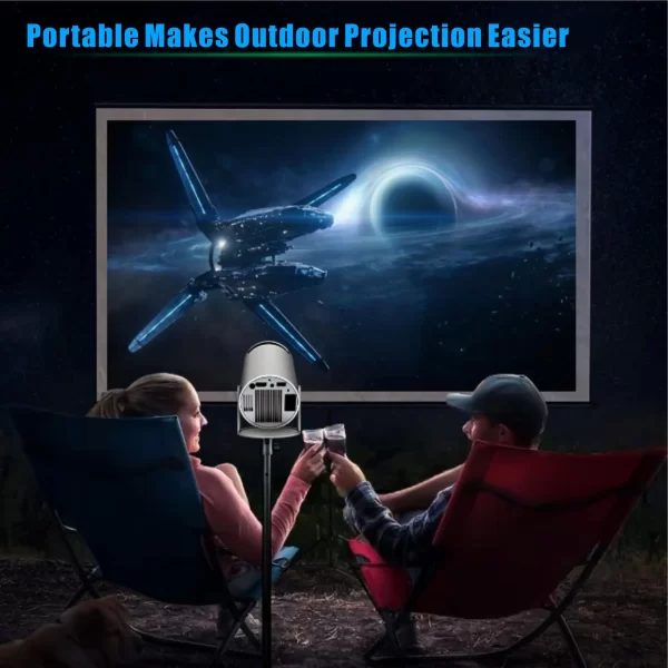 HY300 Pro Mini Portable Projector - Image 9