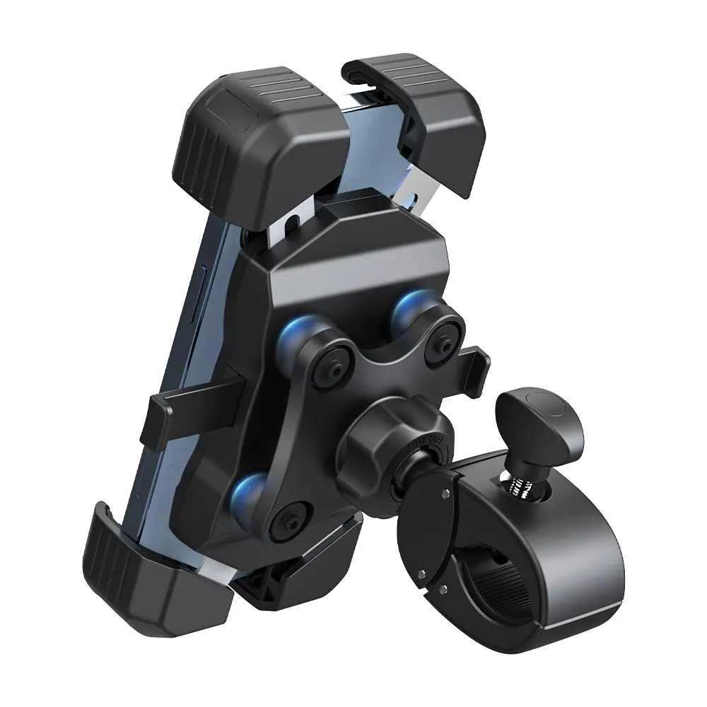 Ultra-Stable High Quality Motor Bike Phone Mount Mobile Stand One-Touch Motorcycle Cell Phone Holder for Bicycle Safer Riding - Image 2