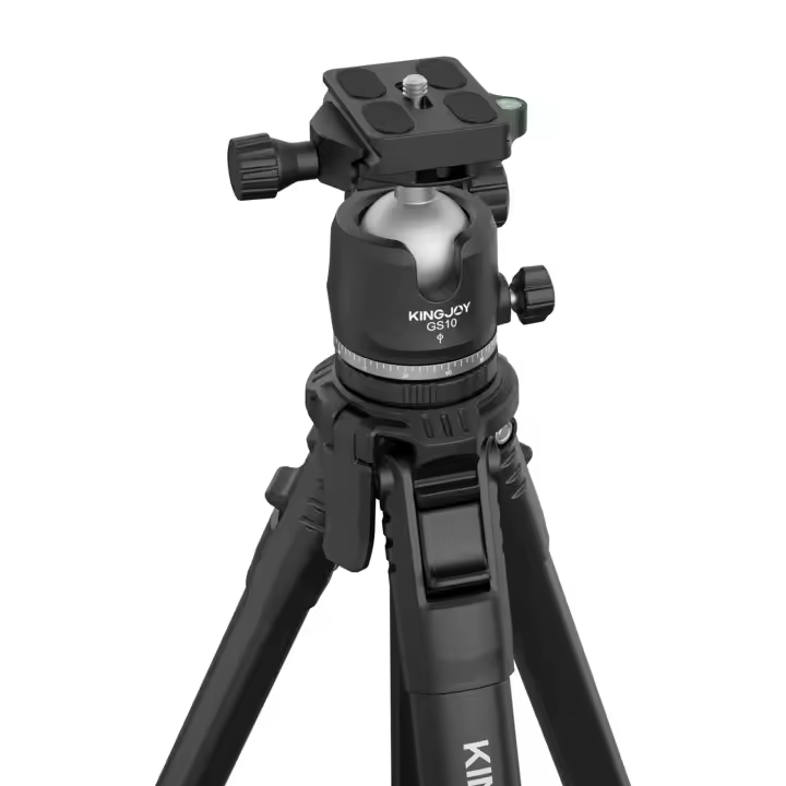 S600+GS10 Professional Tripod Lightweight Compact Aluminum Tripod Stand with 360° Ball Head for Camera Phone - Image 3