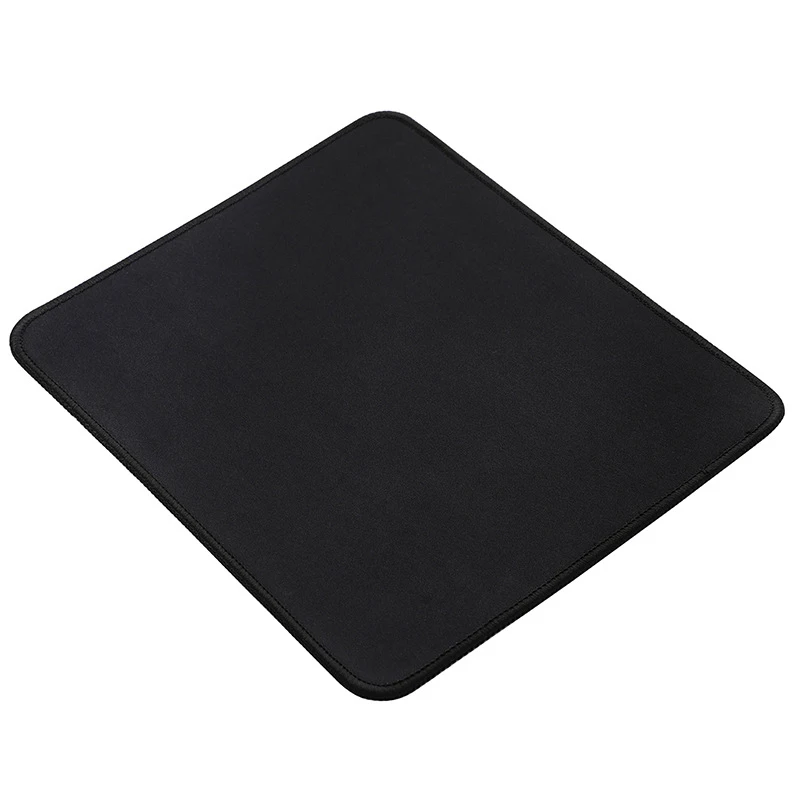 High Quality Gaming Mouse Pad Mat, Stitched Edges Non-Slip, Smooth Precision Accuracy - Black - Image 2