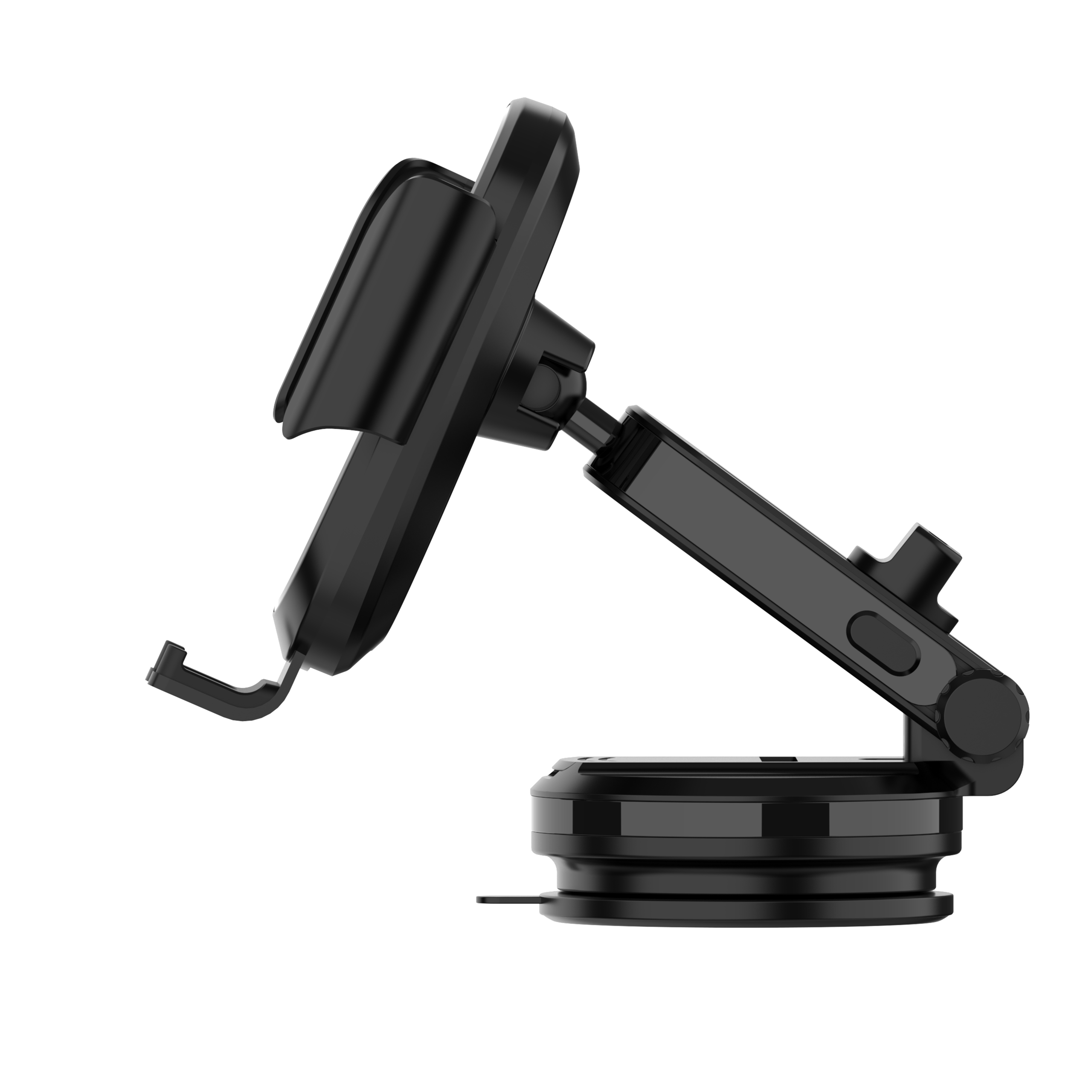 LDNIO MW21-1 15W Fast Charge Auto Clamping Wireless Car Charger Phone Holder Retractable Phone Holder for Mobile Phone - Image 2