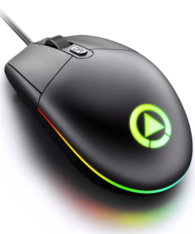 G3SE Wired Gaming Mouse with Ergonomic Design, RGB Breathing Light, Adjustable DPI Settings
