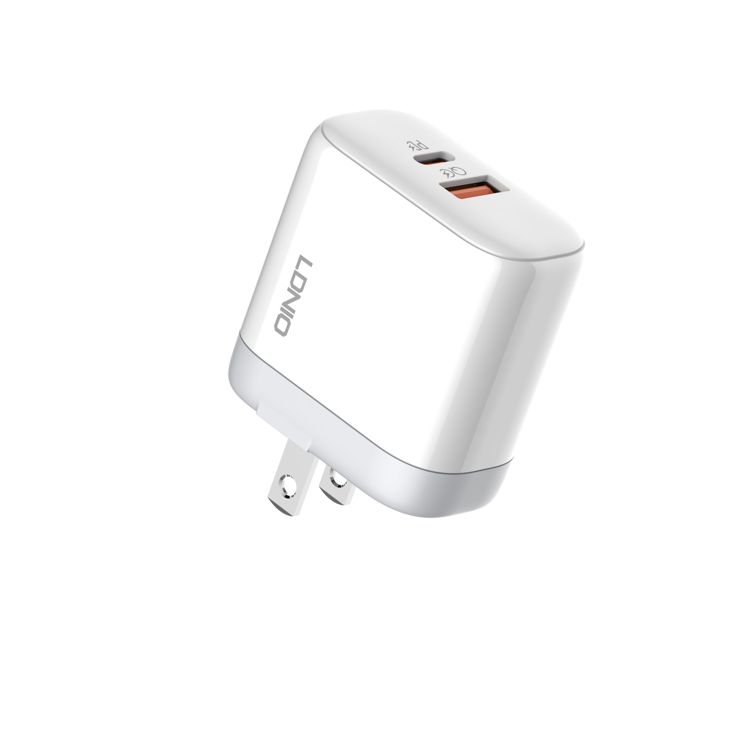LDNIO A2526C 45W Fast Wall Charger with Smart Chip, PD QC4+ Dual USB Quick Charger - Image 2