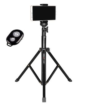 Kingjoy FL029 Light Stand Tripod Stand for Camera Phone Ring Light Fit for Live Streaming Taking Photos