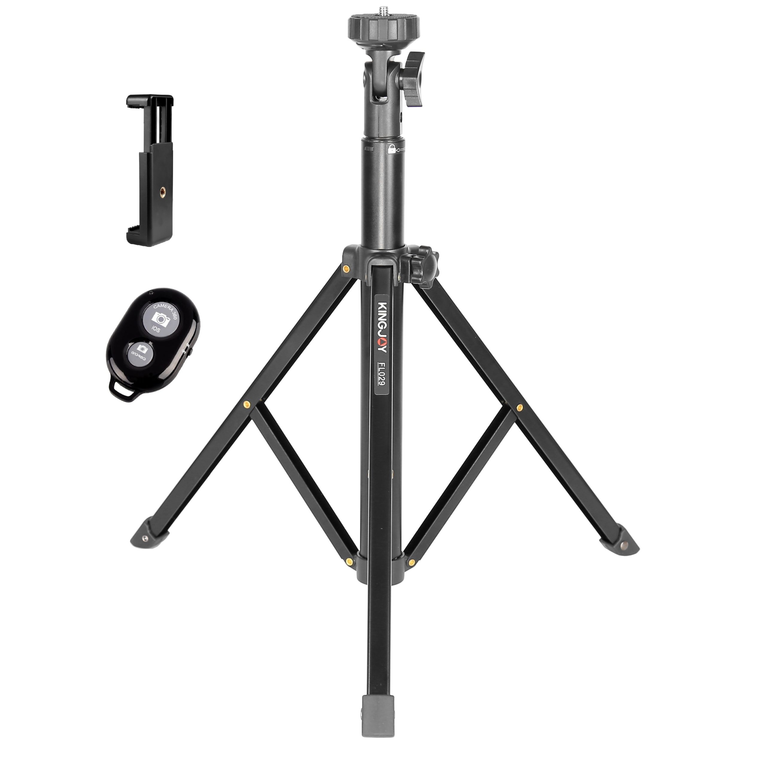 Kingjoy FL029 Light Stand Tripod Stand for Camera Phone Ring Light Fit for Live Streaming Taking Photos - Image 2