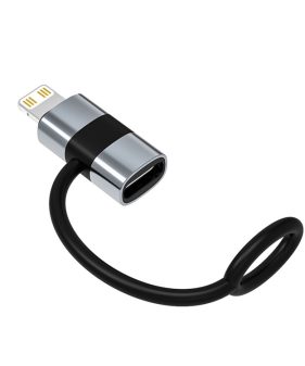 Lightning Male to USB-C Female Adapter, PD30W Fast Charging+Data