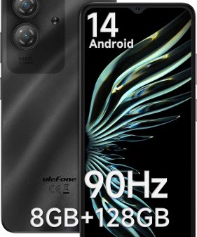 Ulefone Note 21 6.56-inch HD+ Display 4+4GB+128GB ROM Smart Phone 90Hz 13MP Camera 5000mAh Android