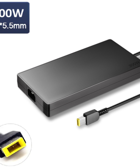 300W 20V/15A with USB Square Plug Replacement Power Adapter Laptop Charger for Lenovo