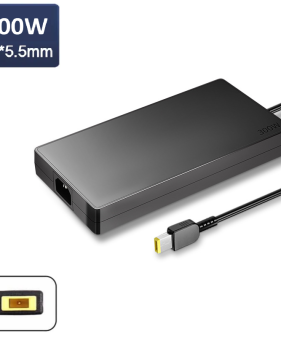 300W 20V/15A with USB Square Plug Replacement Power Adapter Laptop Charger for Lenovo