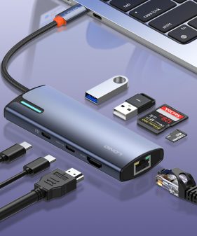 8 in 1 Type C Hub 001