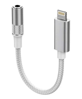 Lightning to 3.5mm Female Adapter, Headphone Jack Adapter for iPhone 14 13 12 11 Pro XR XS Max X 8 7