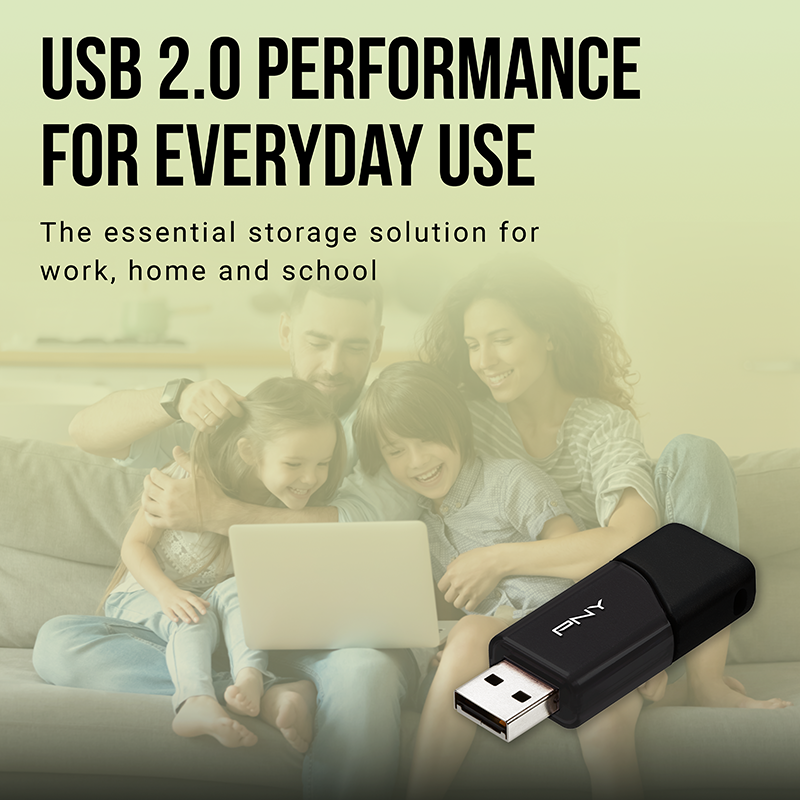 128GB PNY Attaché 3 USB 2.0 Flash Drive - Image 3