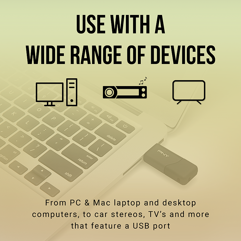 128GB PNY Attaché 3 USB 2.0 Flash Drive - Image 5