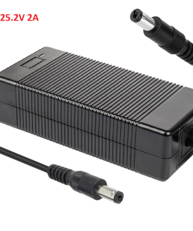 25.2V 2A with 5.5x2.1mm Plug Replacement Power Adapter for 7 Series 21.6V 22.2V Li-ion Battery Pack