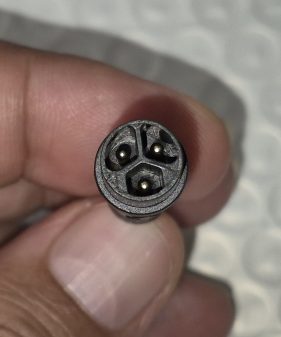5.5x2.1mm Female to 3-Pin Arch Special Plug Adapter
