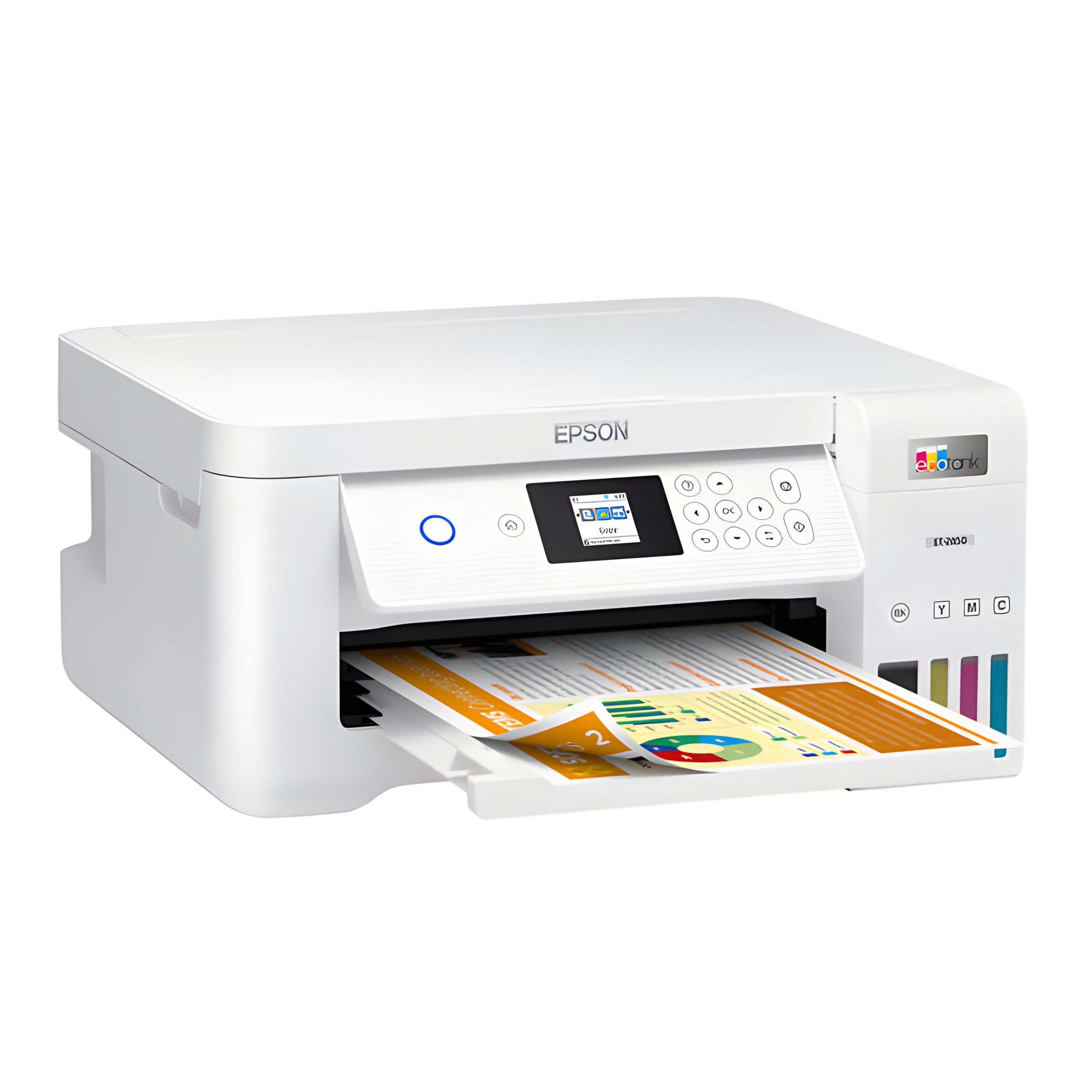 Epson EcoTank ET-2850 Wireless Color All-in-One Cartridge-Free Supertank Printer with Copier and Scanner